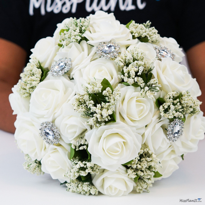 Wedding Bouquet With Artificial Flowers