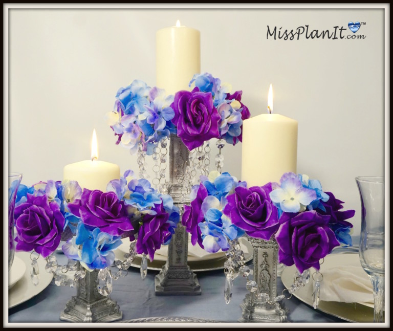 Beautify Your Table with This One of a Kind DIY Chandelier Centerpiece