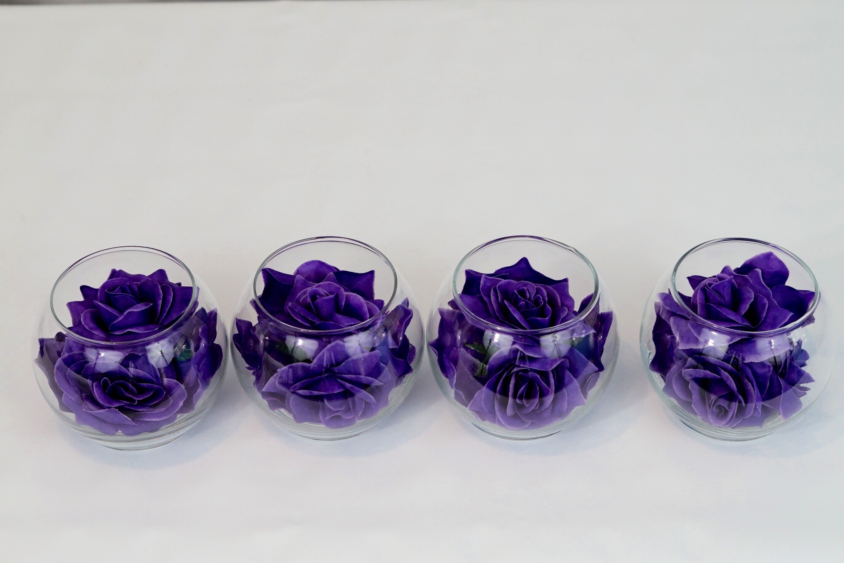 Purple Wedding Centerpiece