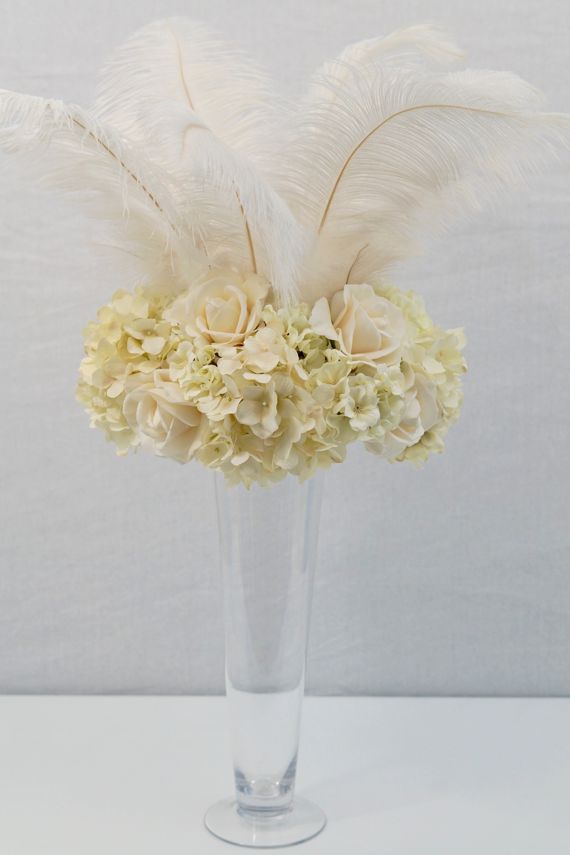 Great gatsby roaring 20's speakeasy party. Ostrich feather centerpieces,  art deco …