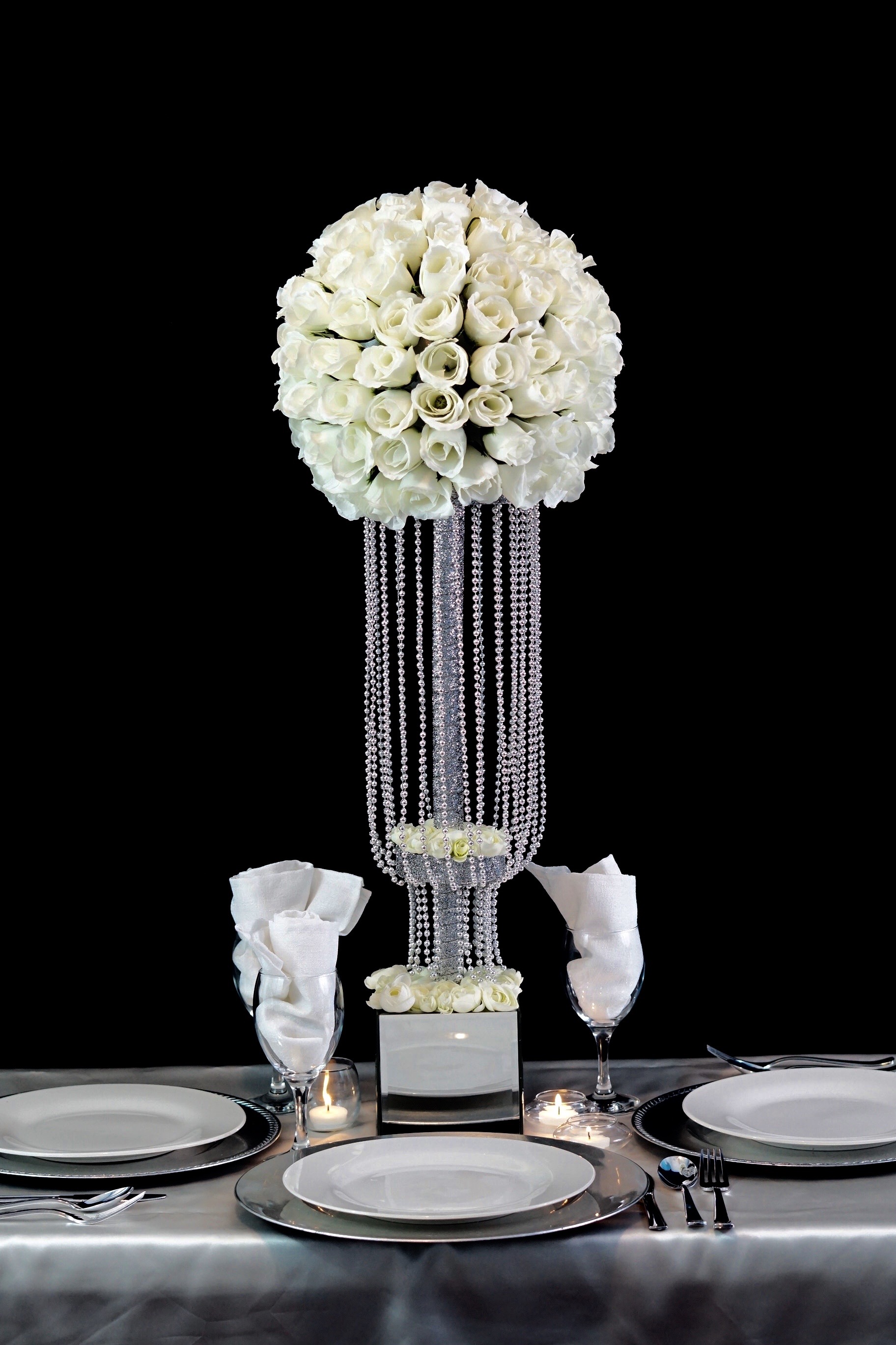 Tall Waterfall Centerpiece 19