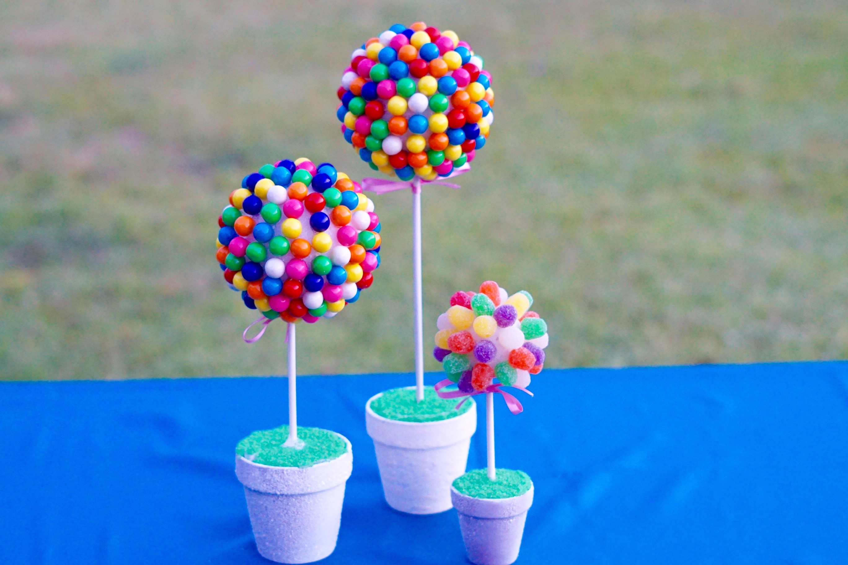 Candy Topiary Centerpiece