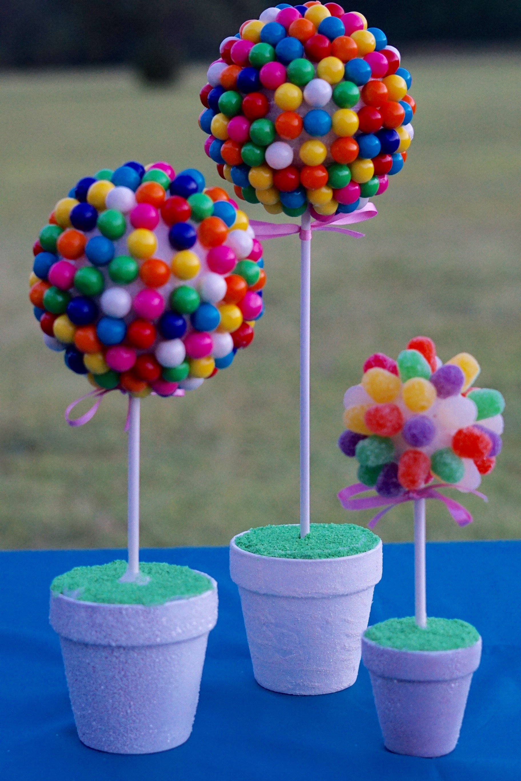 Candy Topiary Centerpiece