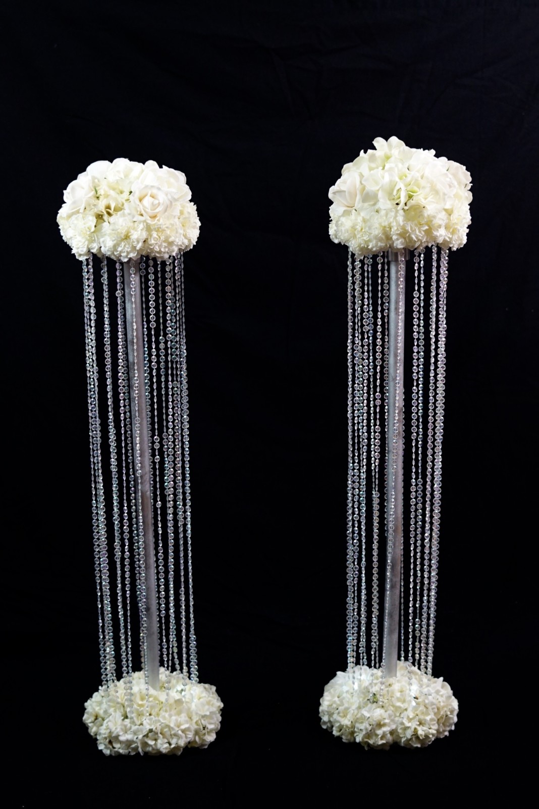 DIY Inexpensive Wedding Aisle Pillars That Look Like a Million Bucks