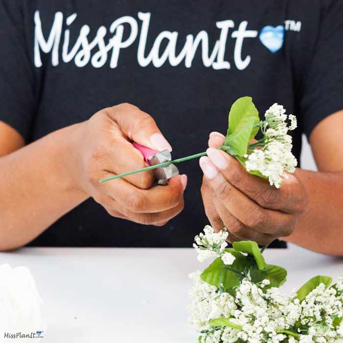 Wedding Bouquet With Artificial Flowers