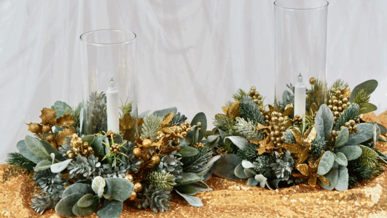 Quick and Easy Holiday Centerpiece! 