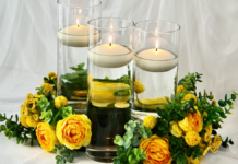 Stunning Budget Friendly Wedding Centerpiece Idea!