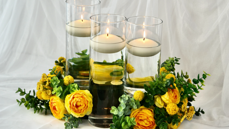 Stunning Budget Friendly Wedding Centerpiece Idea!