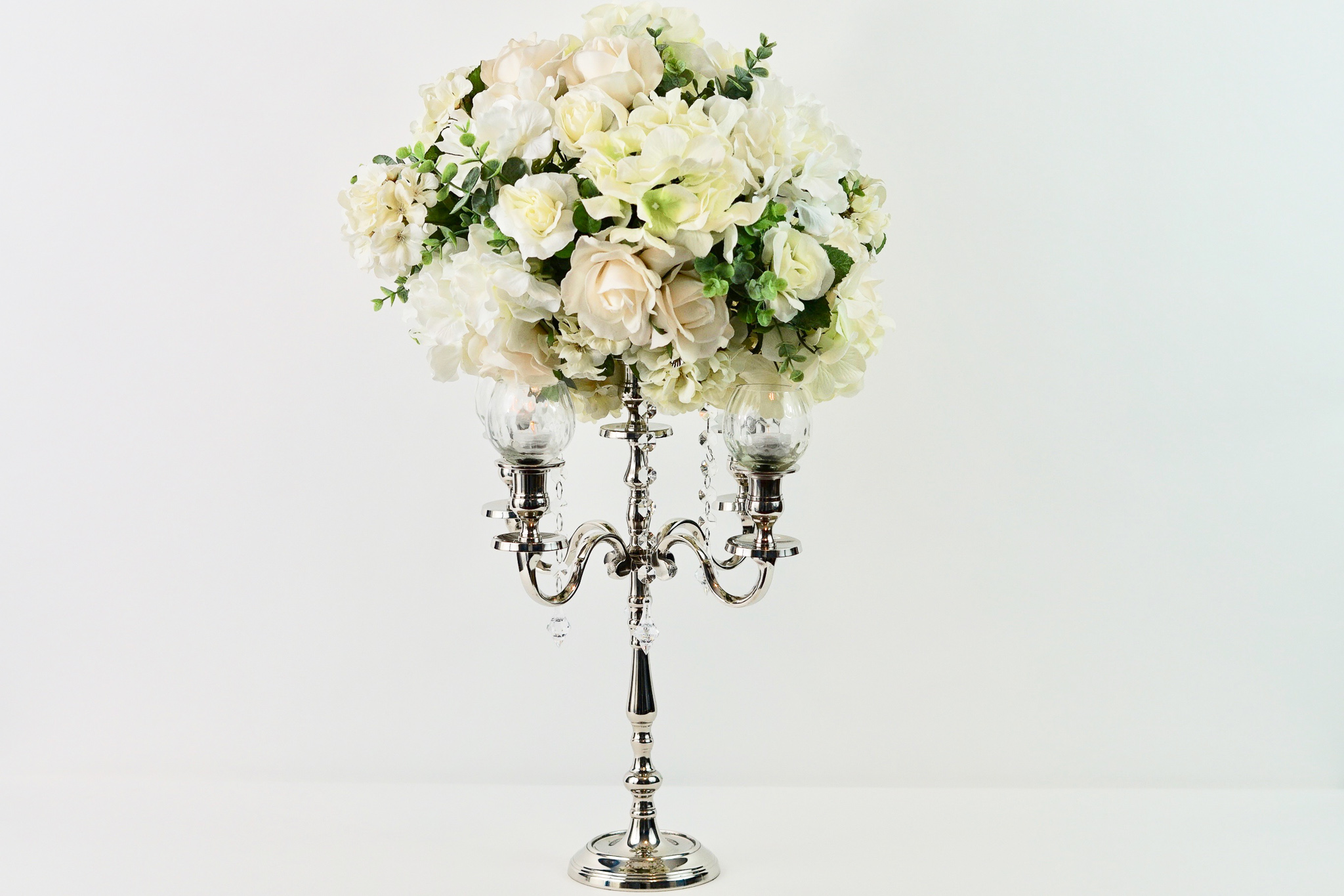 DIY Tall Princess Candelabra Wedding Centerpiece 