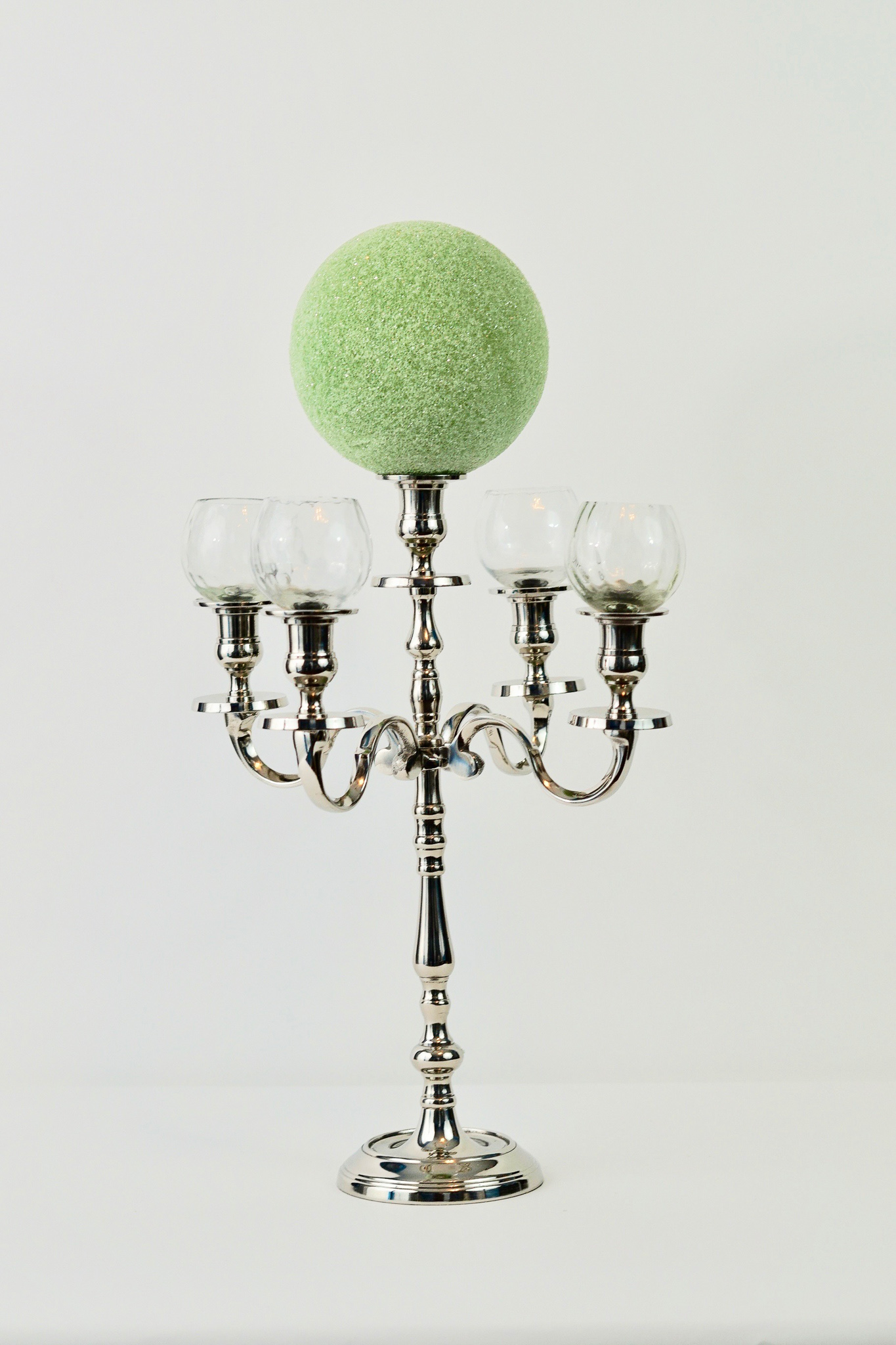 DIY Tall Princess Candelabra Wedding Centerpiece 