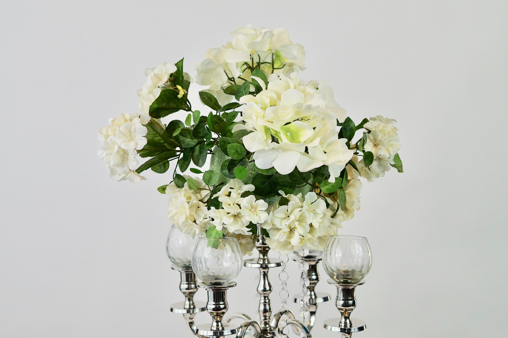 DIY Tall Princess Candelabra Wedding Centerpiece 