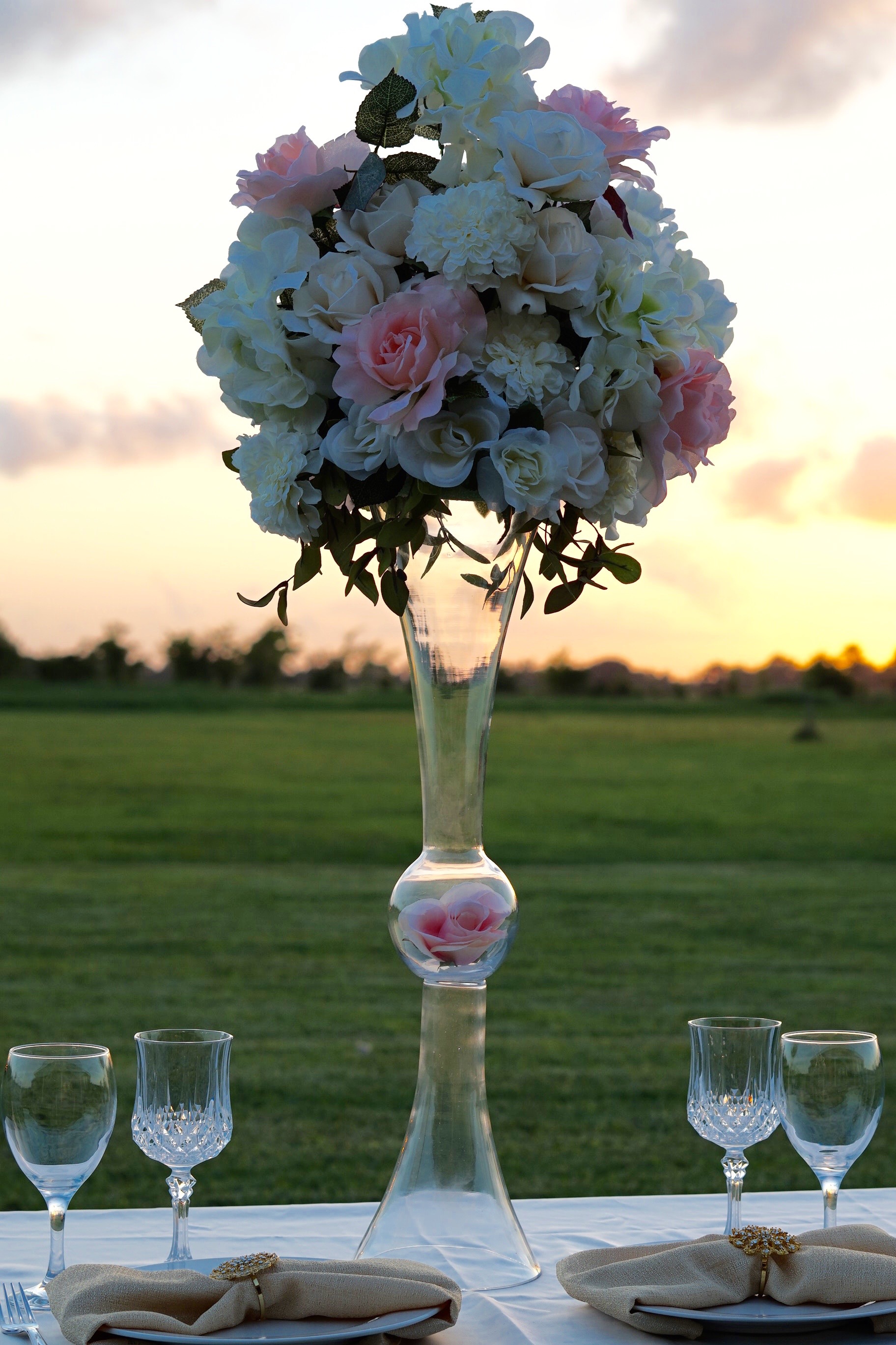 Romantic Wedding Centerpiece