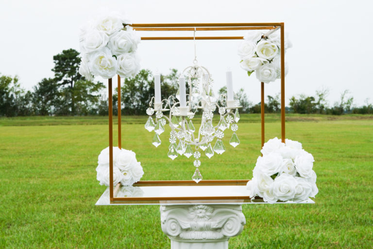 DIY Wedding Chandelier