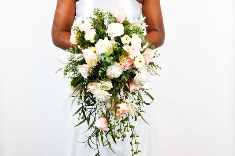 Cascading Wedding Bouquet