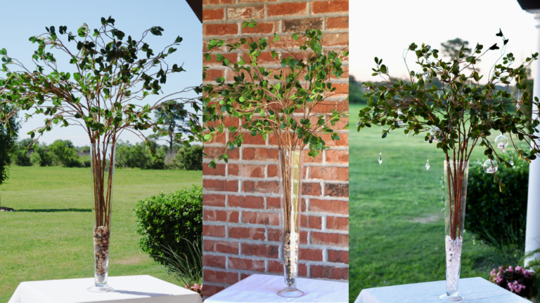 3 Step! Tall Majestic Tree Wedding Centerpiece!