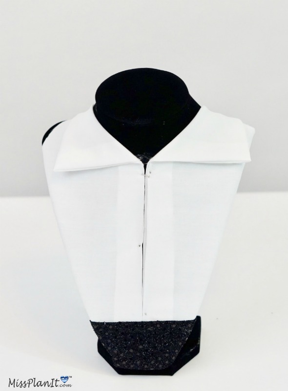 How To Make a DIY No-Sew Groom's Tuxedo Wedding Centerpiece