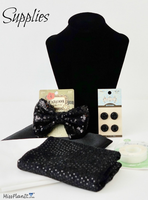 How To Make a DIY No-Sew Groom's Tuxedo Wedding Centerpiece