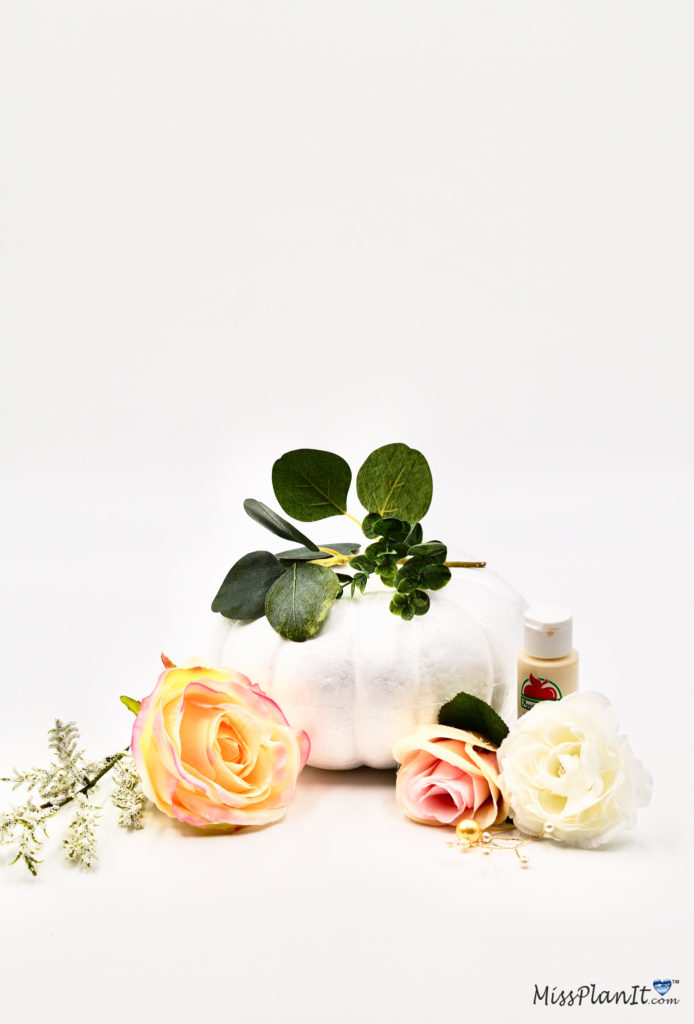 Pumpkin Fall Wedding Centerpiece