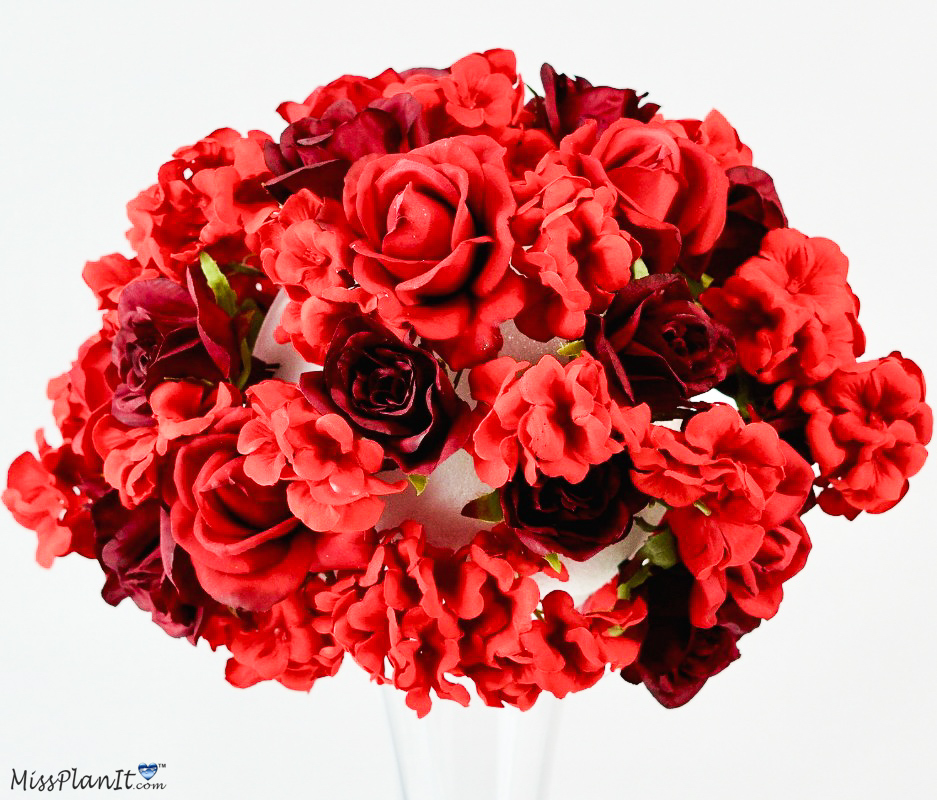 Rose Wedding Centerpiece