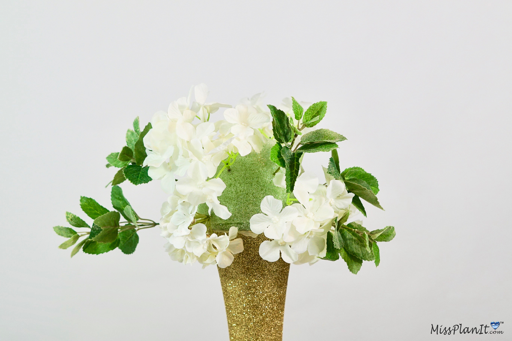 Rustic Glam Wedding Centerpiece