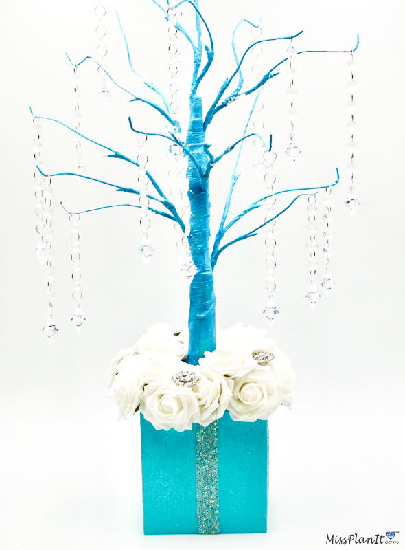 Tiffany Blue Wedding Centerpiece