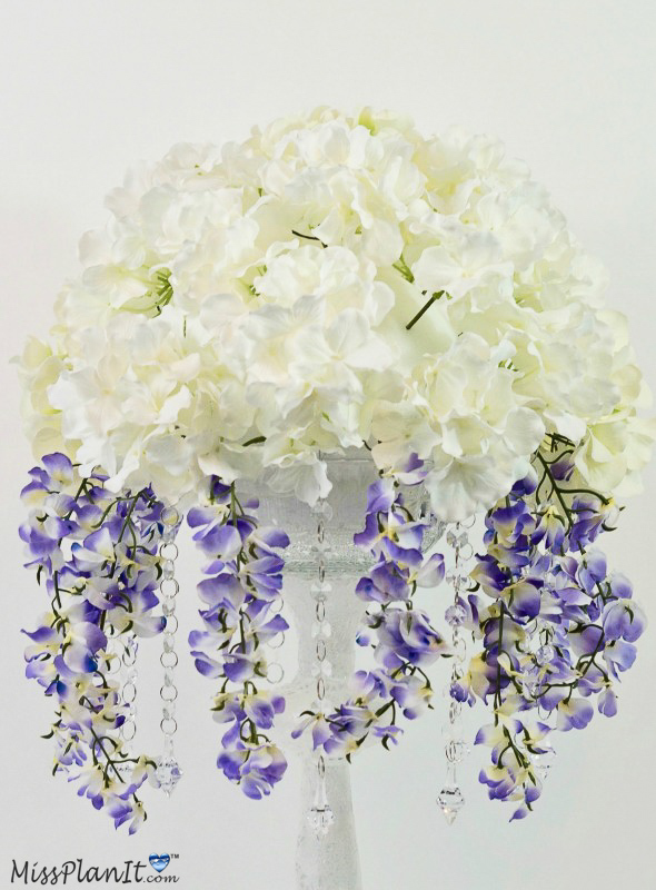 Lavender Wedding Centerpiece