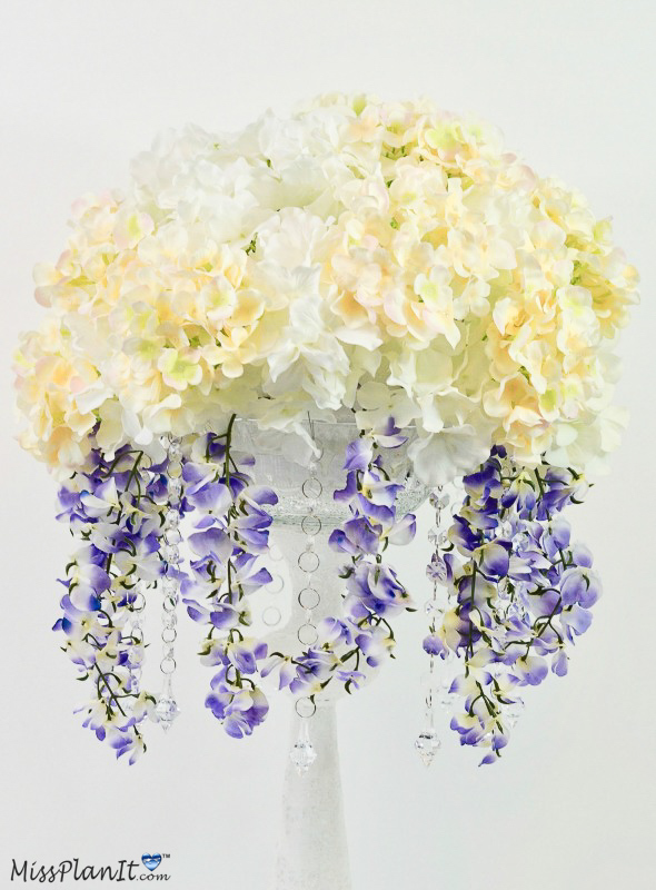 Lavender Wedding Centerpiece
