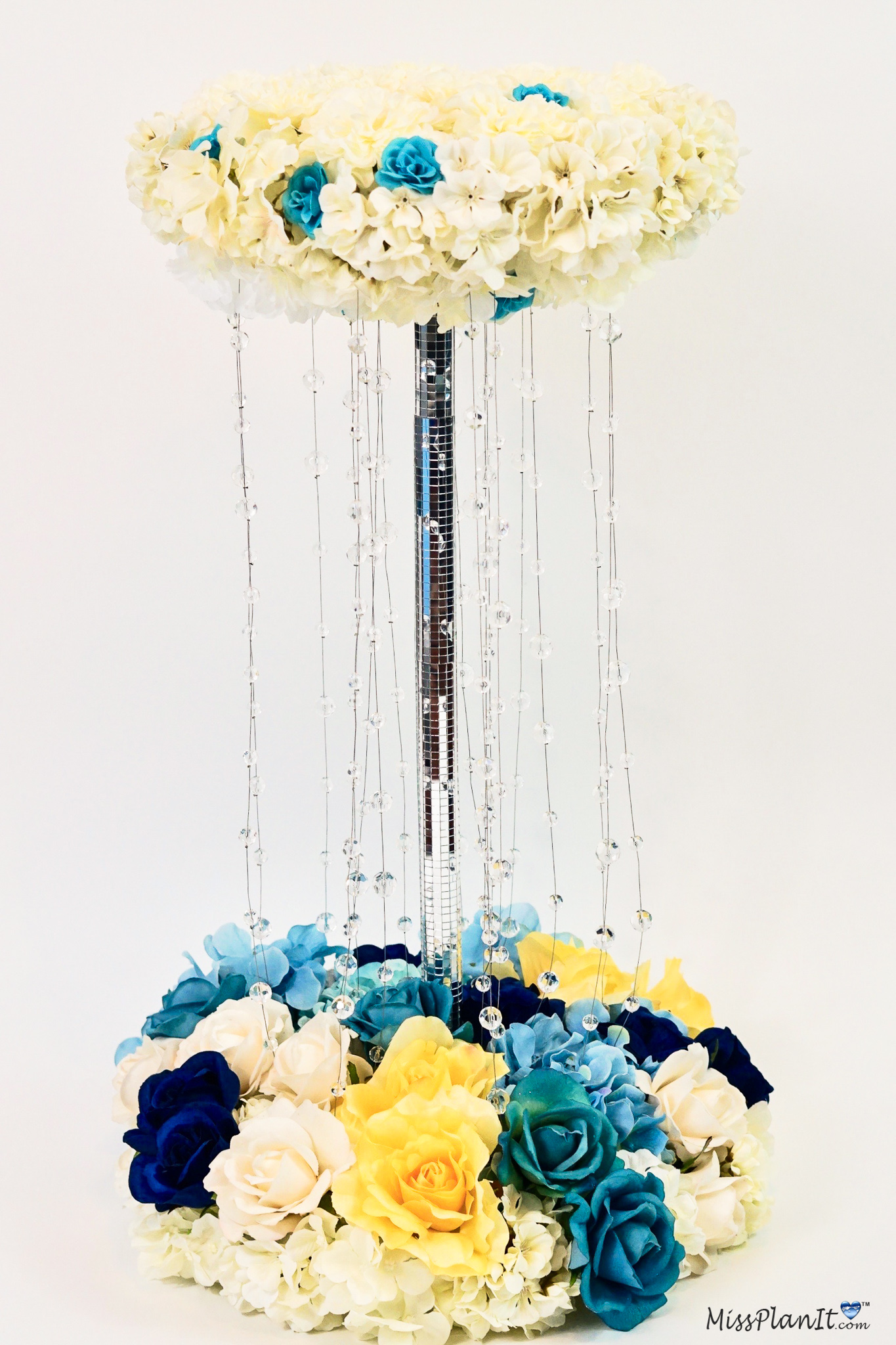 Spring Bling Wedding Centerpiece