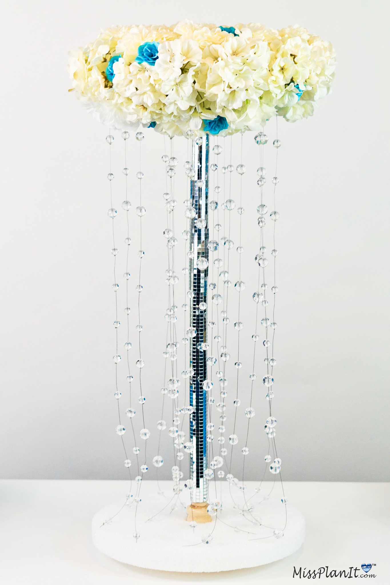 Spring Bling Wedding Centerpiece 11