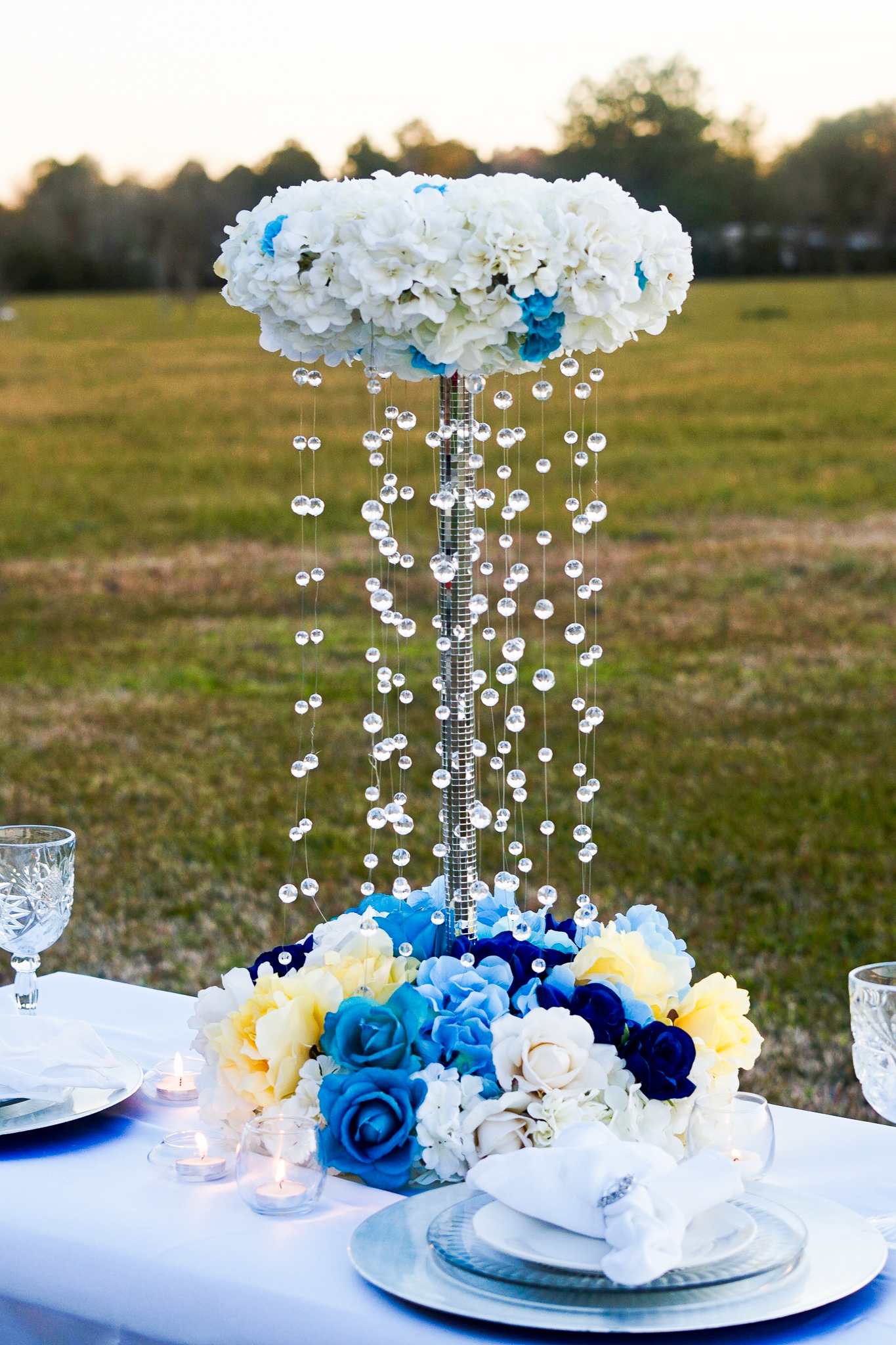 Spring Bling Wedding Centerpiece 5