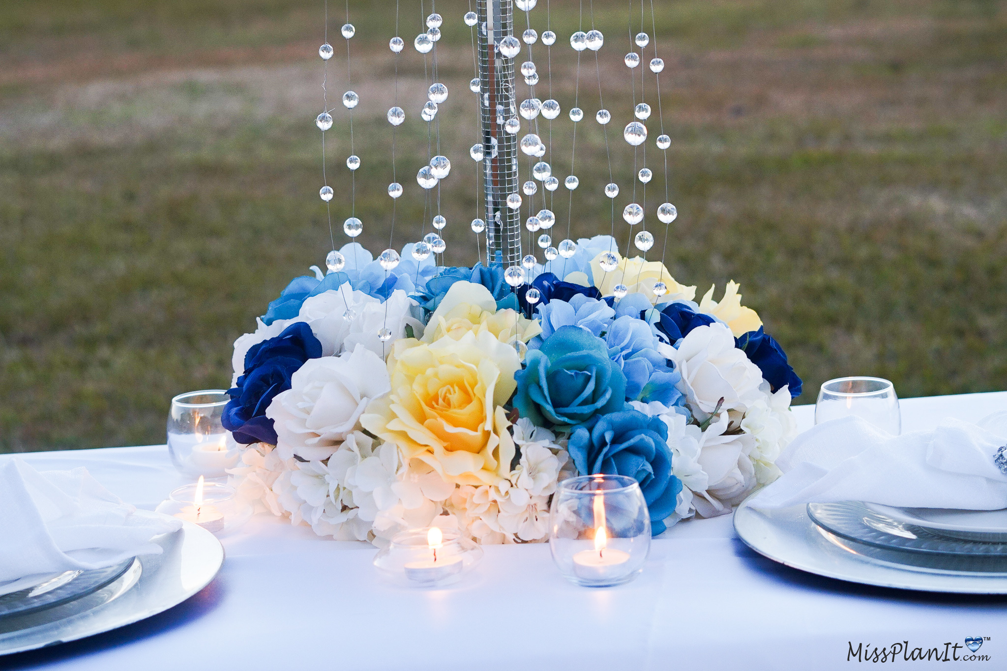 Spring Bling Wedding Centerpiece 6