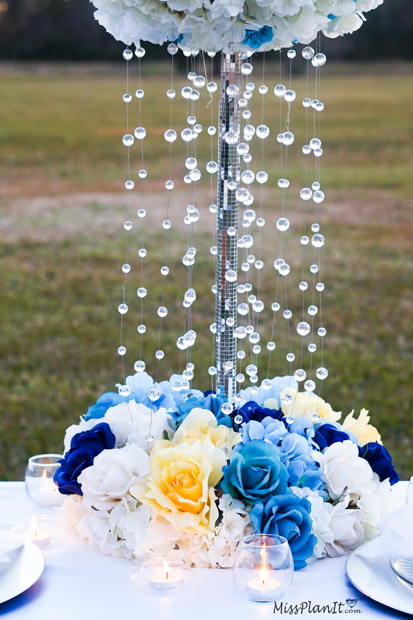 Spring Bling Wedding Centerpiece 7