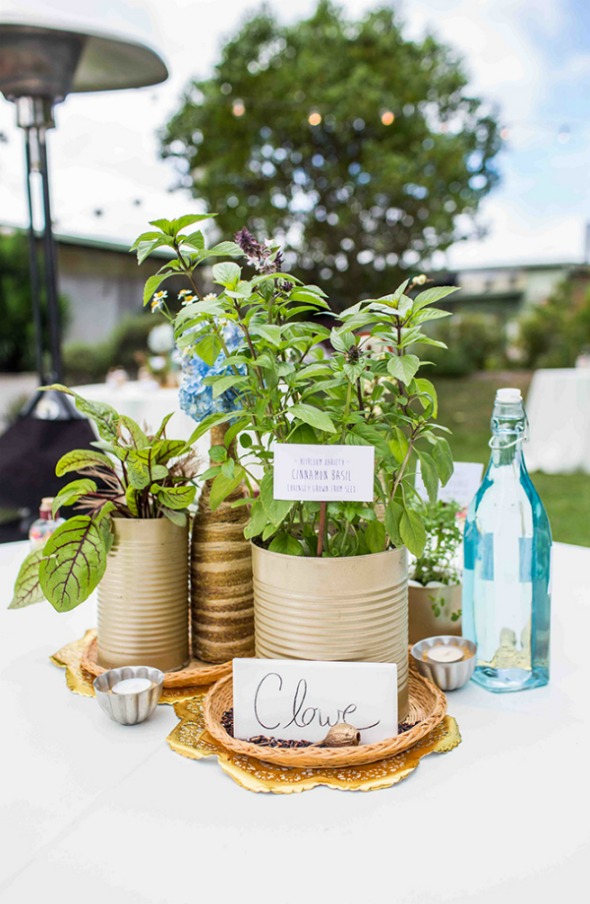 Tin Can Wedding Ideas