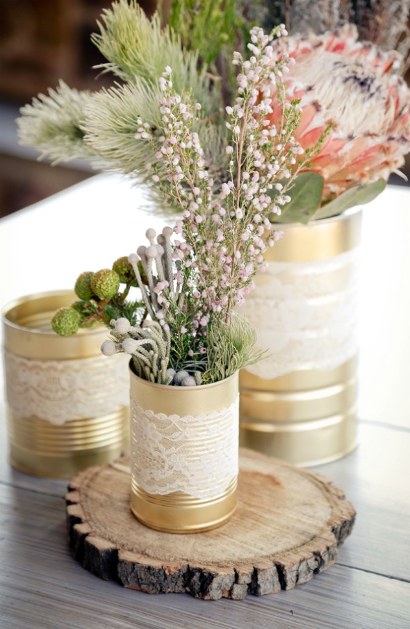 Tin Can Wedding Ideas